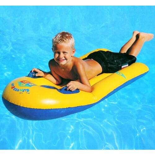 Surf Mat Inflatable Pool Float Row Toys for Pool Party/Game Travel/Swim Thicken Foldable for Family/Friend Swim Supplies