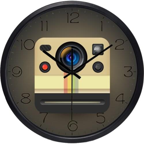 Funny Instant Camera Brand New Design Wall Clock
