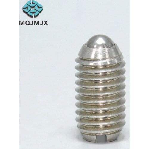 Stainless Steel Spring Plunger with Ball and Slot M3 M4 M5 M6 M8 M10 M12 M14 M16 M18 M20 M25 M30 M40