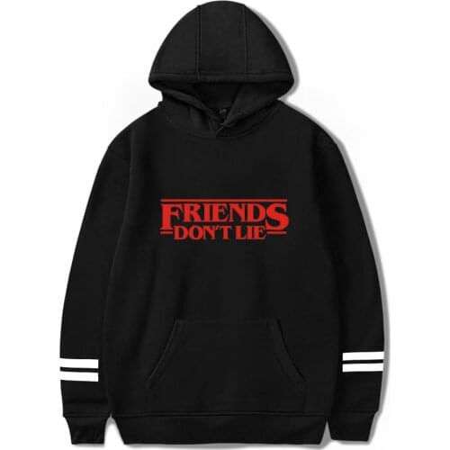 Stranger Things Hoodie Woman/Men Hooded Hoodies Kpop Sweatshirts Kawaii Korean Oversized Harajuku Hip Hop Hoodie Sweatshirt Men