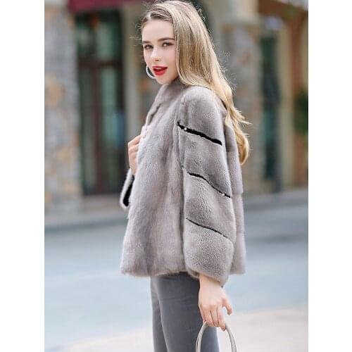 Real Mink Coat Female Natural Fur Coats Winter Jacket Women Clothes 2020 Luxury Korean Jackets Manteau Femme MY4102