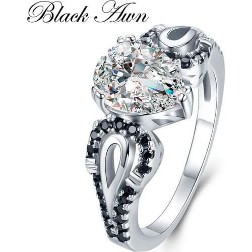 SODROV Rings With Cubic Zirkonia For Women