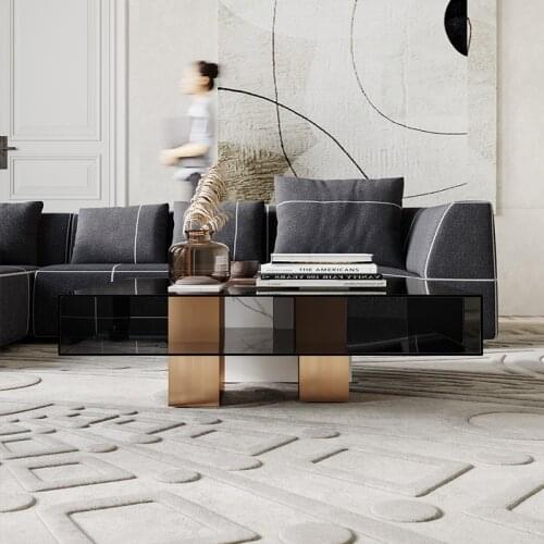 Modern light luxury coffee table