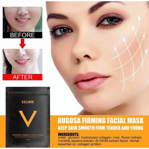 V Line Face Lifting Mask for Double Chin Slimming Shape Tighten Jawline Moisture Skin Wrinkle Removal Strap Tool V Face Mask