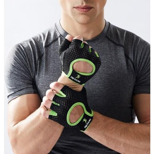 Bicycle Half-Finger Gloves Women Fitness Training Slip-Proof Gloves for Men Summer Breathable Thin Bike Cycling Gloves