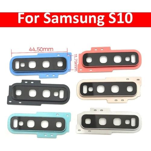 Rear Back Camera Glass Lens Cover with Ahesive Sticker For Samsung Galaxy S10