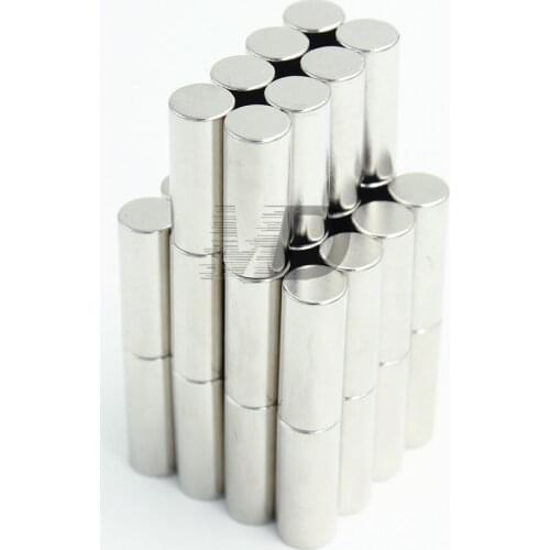 50pcs Neodymium N35 Dia 8mm X 20mm Strong Magnets Tiny Disc NdFeB Rare Earth For Crafts Models Fridge Sticking magnet 8x20mm