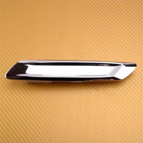 51137336646 Right Car Chrome Exterior Front Fender Trim Molding Panel Cover Decoration Fit for BMW F10 Sedan 2013 2014 2015 2016