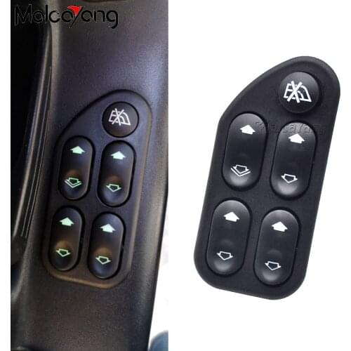 Car Electric Window Switch 4 Way 8+3 Pin Driver Side For Ford Ranger Fiesta Ecosport 2004-2008 Car Accessories 7S6514529AA