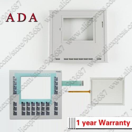 Front Case Cover Shell Housing for 6AV6642-0DA01-1AX0 6AV6 642-0DA01-1AX0 OP177B Front Cases + Touch Panel + Membrane Keypad