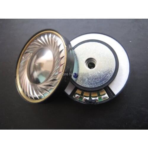 40MM speaker unit Titanium unit High-end headphones speaker unit HIFI earphone unit 2pcs