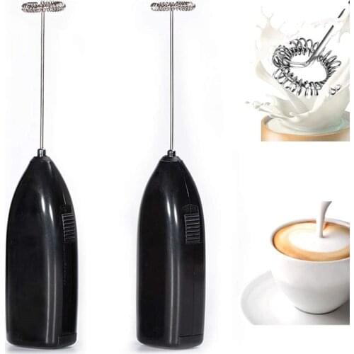 Electric Hand-held Handle Coffee Foaming Milk Frother Whisk Cream Mixer Latté Juice Blender Kitchen Tools