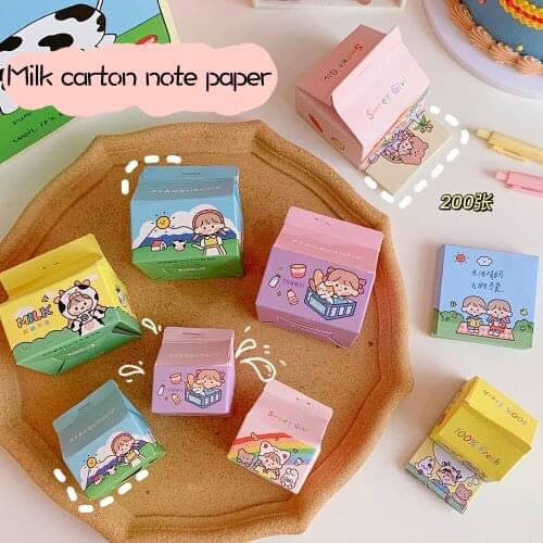 Kawaii Cartoon Memo Pad Notepad Note Paper Do List Check Daily Planner Sticky Notes Bookmark School Office Stationery Supplies