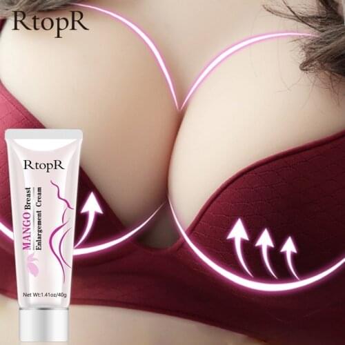 RtopR Mango Breast Enlargement Cream Women Full Elasticity Chest Care Firming Lifting Beauty Breast Cream Grow Boobs 40g