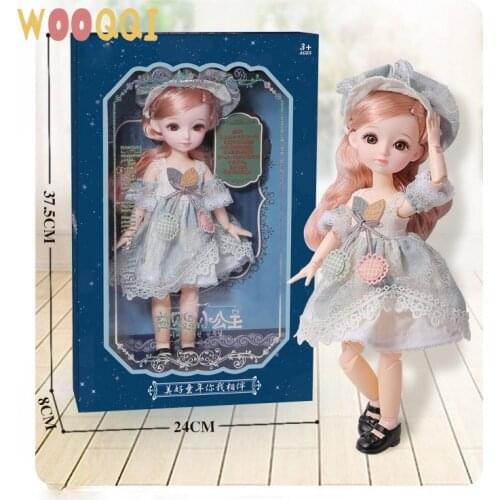 30cm Joint Body BJD Big Doll Change Makeup Clothes Dress Up Simulation Joint Doll Doll Girl Toy