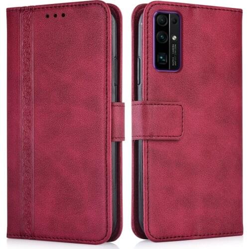 Luxury Flip Wallet Leather Case for Huawei Honor 30 BMH-AN10 6.53''Magnetic Book Protect phone back Cover