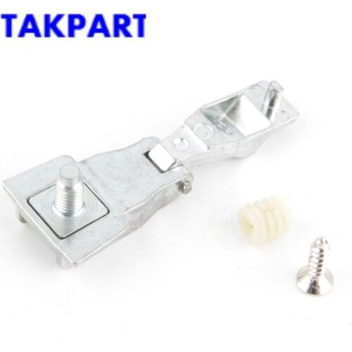 TAKPART 1 Set Car Chrome Metal Outer Door Handle Hinge Repair Kit OS / NS For FIAT 500 51964555