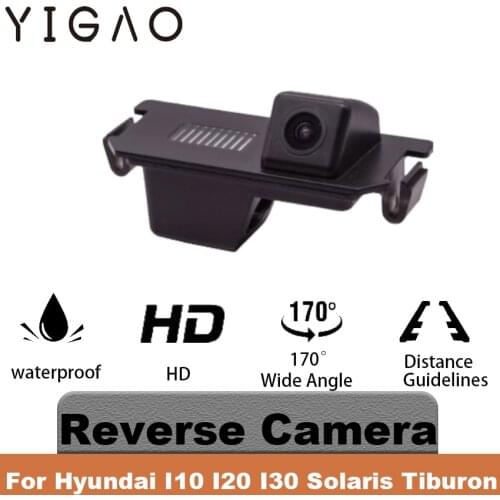 For Hyundai I10 I20 I30 Solaris Tiburon CCD Full HD Rear View Camera Waterproof High Quality