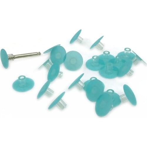 20pcs Dental Polishing Stem Discs Composite Fine with 1pc Mandrel