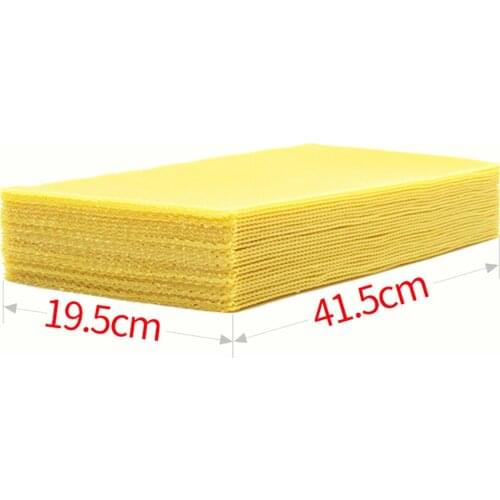 30pcs Honeycomb Wax Frames Beehive Base Sheets Beekeeping Foundation Honey Hive Equipment Bee Supplies