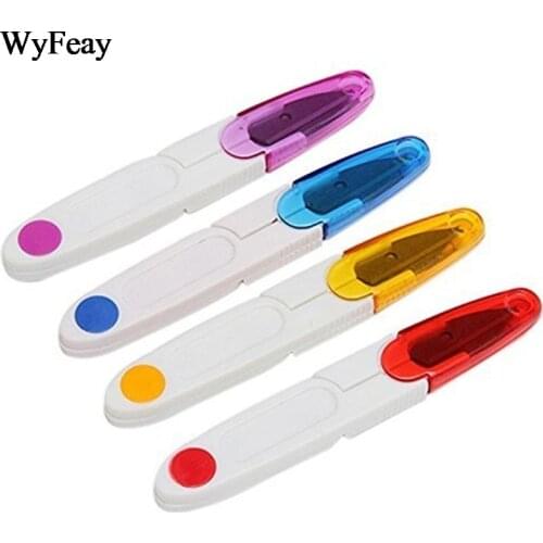 4Pcs Portable U Shape Embroidery Cross-stitch Craft Thread Cutter Sewing Trimming Scissors Clipper Snips Tailor Nippers with