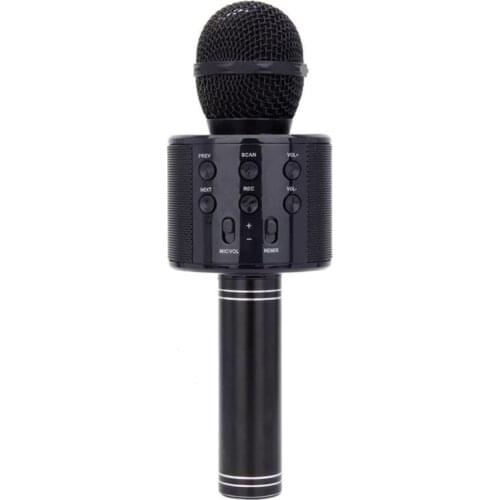 Wireless Portable Handheld Bluetooth Karaoke Microphone Singing Machine