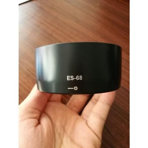 2pcs ES-68 Camera Lens Hood for EF 50mm f/1.8 STM Camera 49mm lens protector