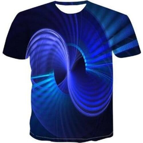 Summer T-shirt mens streetwear O-neck short-sleeved T-shirt tops punk style mens casual 3d print T-shirt