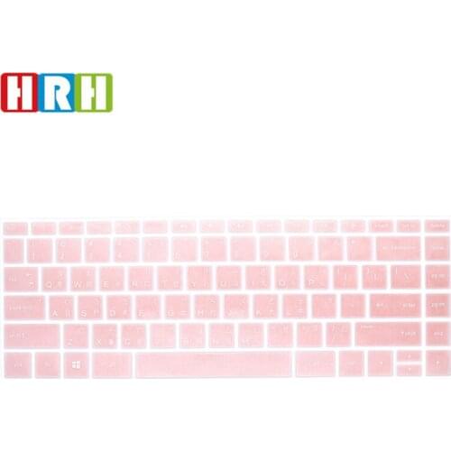 HRH High Quality Ultra-thin Durable Taiwanese Silicone Laptop Keyboard Skin Cover For HP TPN-W125 TPN-Q186 TPN-Q189 TPN-C131