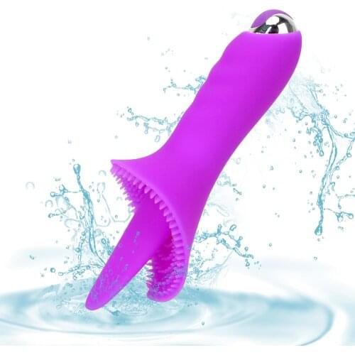 IKOKY Tongue Vibrator Sex Toys for Women Pussy Clitoris Stimulator Female Masturbator 10 Speed Oral Licking Vagina Massage