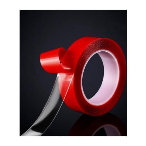 3/5/10/15/20mm 300CM Double Sided Adhesive Tape Acrylic Transparent No Traces Sticker for LED Strip Car Fixed Tablet Fixed