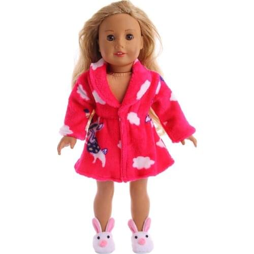 Cute Handmade Doll Clothes Pajamas Nightgown Nightwear for 18'' Doll&43CM zaps doll