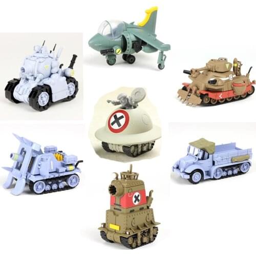 New 6 Styles Metal Slug X Tank plane truck Classic game vehicle Collectible Assembly Model Building Kits gift for boy