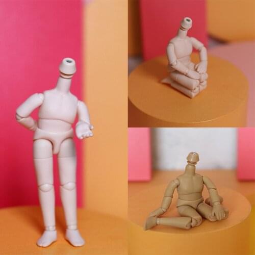 New OB11 doll body Sto doll body suitable for GSC doll head 1/12 BJD doll body spherical joint doll toy doll accessories
