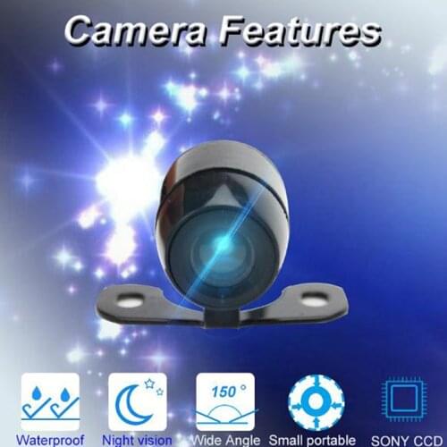 New HD Night Vision Car Rear View Camera 170° Wide Angle Reverse Parking Camera Waterproof CCD LED Auto Backup Monitor Universal