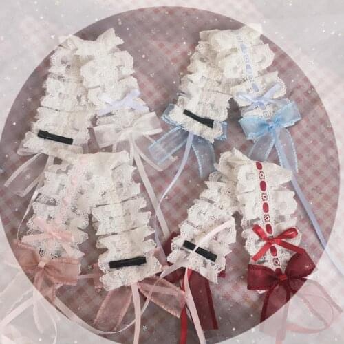 Lolita Hair band KC Hair hoop Soft sister Daily Hair accessories Young Girl Student Hair Clip Handwork Hair Ornaments Cosplay