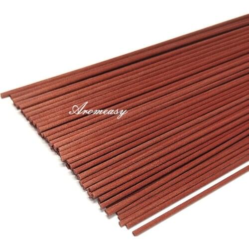 500pcs 3mm Reed Diffuser Replacement Brown Fiber Sticks DIY Handmade Home Decor Extra Rattan Reed Oil Diffuser Refill Sticks