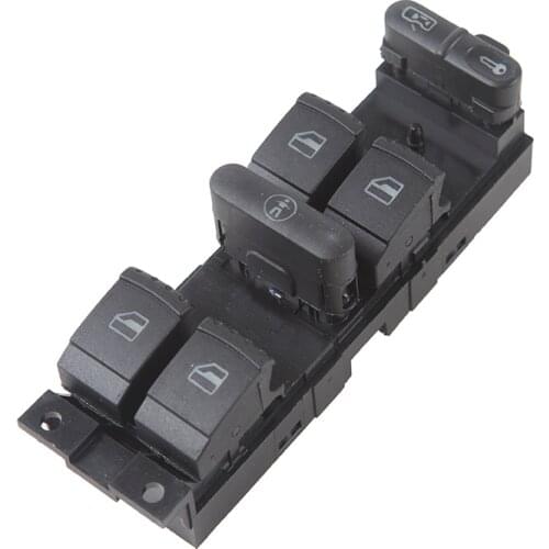 Car Electric Master Power 4 Window Control Switch All Press Button For VW GTI Golf 4 Jetta MK4 Bora Passat B5 BEETLE 1J4959857B