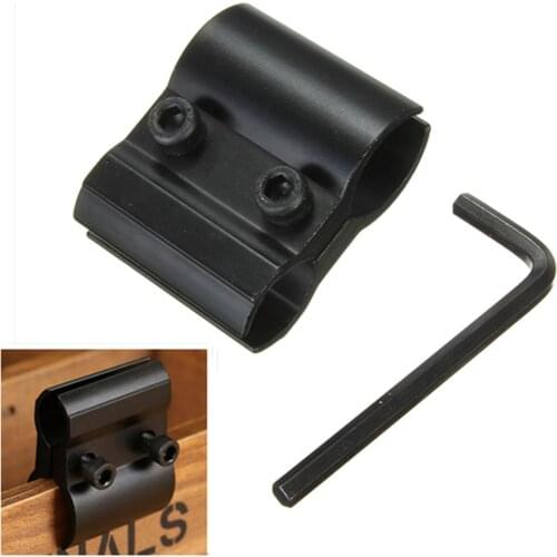 1 Set Tactical Barrel Ring Scope Sighting Telescope Clamp Mount Holder Hunting Gun Flashlight Torch Laser Sight Outdoor