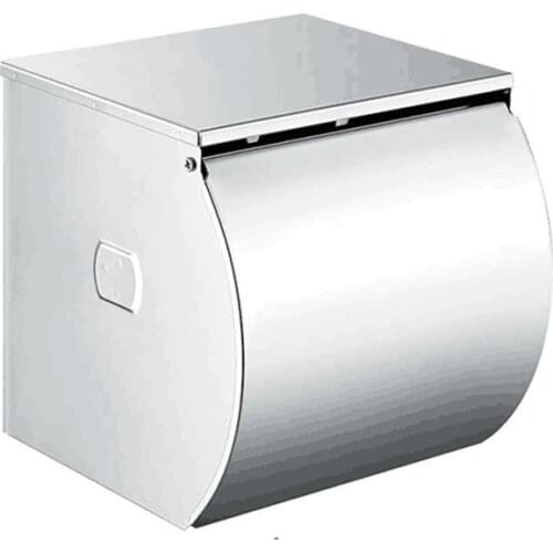 Stainless steel bathroom roller tray roll tissue box Toilet paper shelf Toilet tray Tissues holder