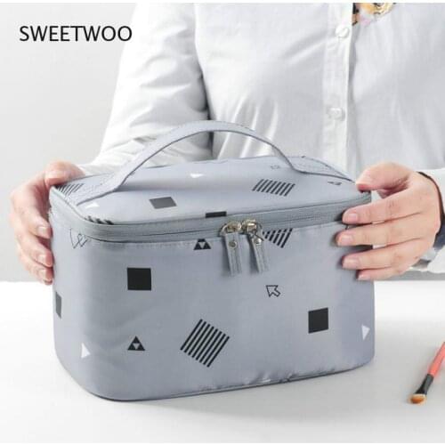 Women Makeup Case Waterproof Toiletry Bag Multifunctional Portable Large-capacity Cosmetic Bag Travel Storage Bag Cosmetic Bag