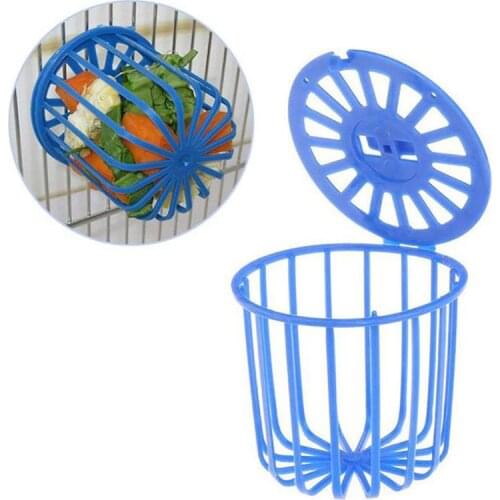 1pc Bird Food Basket Plastic Multi-Purpose Bird Feeder Basket Parrot Feeder For Cage Bird Feeder Pet Supplies Pet Accessories