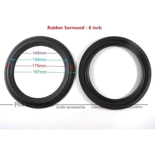 10 pcs/Lot Brand New 6 1/2 in. brand new speaker surround - 6.5'' 6.5 inch repair foam