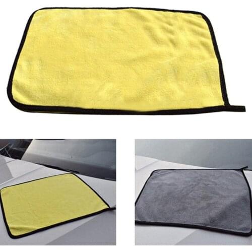 30x40cm Coral- Velvet Double Sided Absorbent Car Wash Clean Towel Sports kitchen Quick Drying Cloth