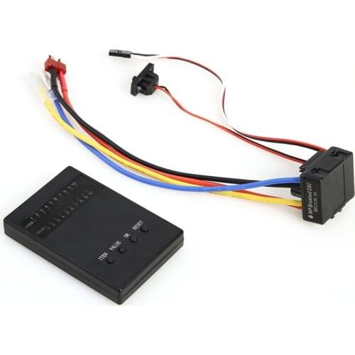 Vehicle Accessories Suit 80A ESC Brush Electronic Governor Climbing Car Programming Card Electronic Governor