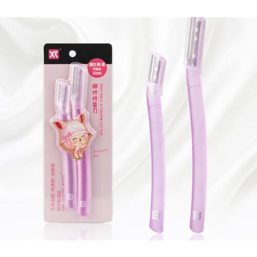New Micro Distance Stainless Steel Eyebrow Trimmer Razor of Japanese Imported Blade Beauty Makeup for Women E544