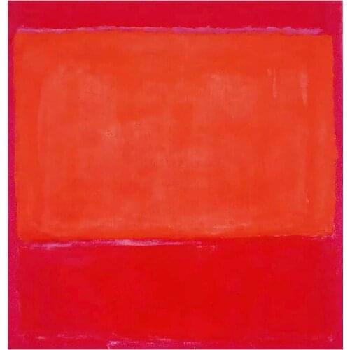 For Home decor Christmas gift Frameless Mark Rothko Abstract handmade Oil Painting on Canvas American Style canvas painting