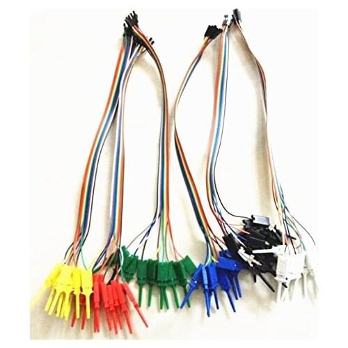 DuPont Line-to-Line Testing Logic Analyser Test Hook 20cm 1set=10pcs