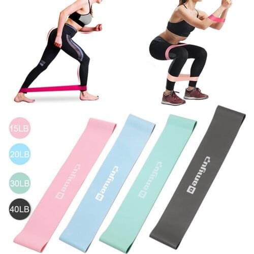 Resistance Loop Bands Strength Fitness Gym Exercise Yoga Workout Pull up For Weight Training Pilates Yoga Bodybuilding