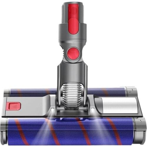 Top Sale Motorized Floor Brush Head Tool For Dyson V7 V8 V10 V11 V15 Vacuum Cleaner Double Roller Head Floor Brush Replacement